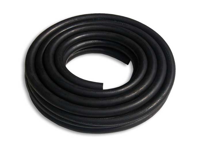 black gas hose